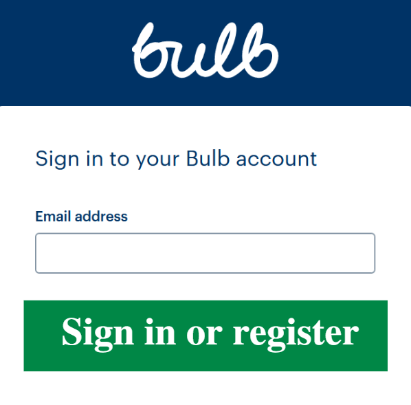 Managing your Bulb account